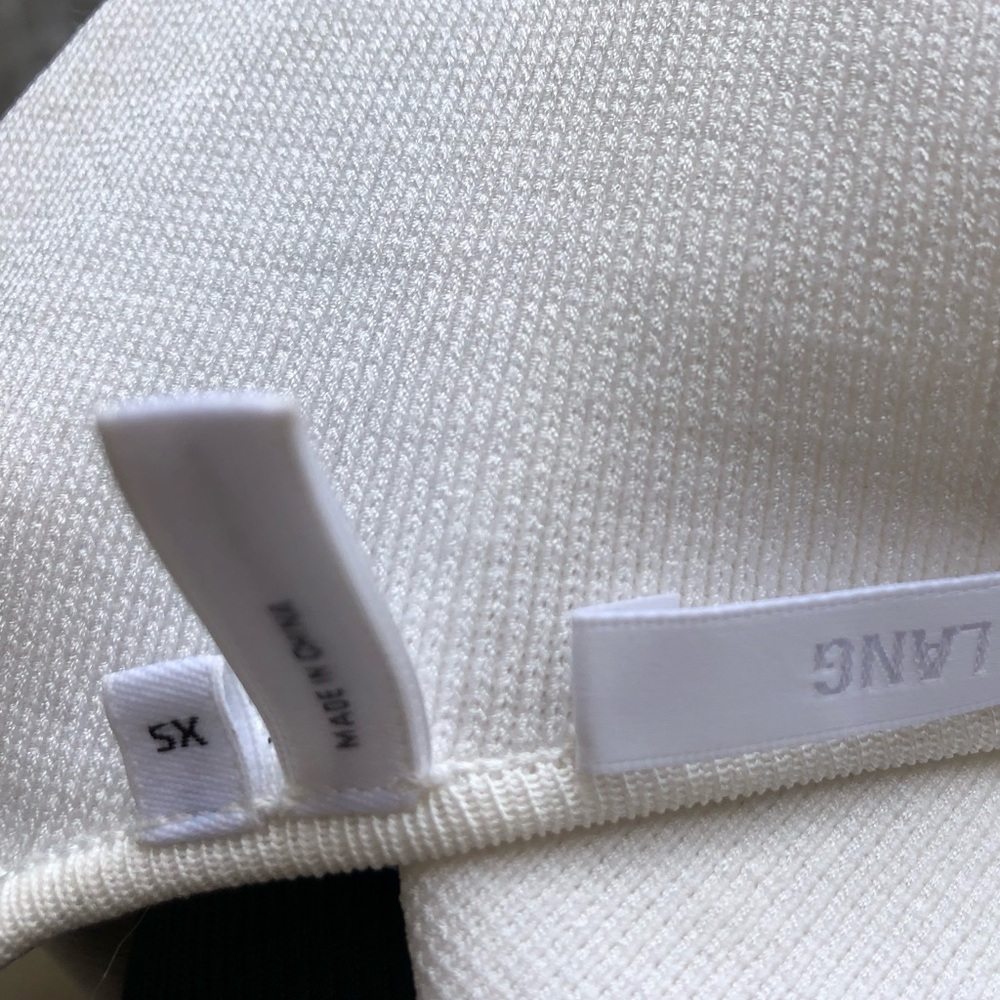 Helmut Lang VISCOSE STRETCH BODYSUIT - ecru - Picture 12 of 13